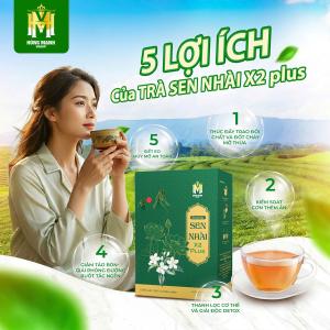 TRÀ SEN NHÀI X2 PLUS